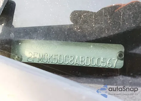 2010 Ford Flex Limited z USA, uszkodzony, nr VIN 2FMGK5DC8ABD00567